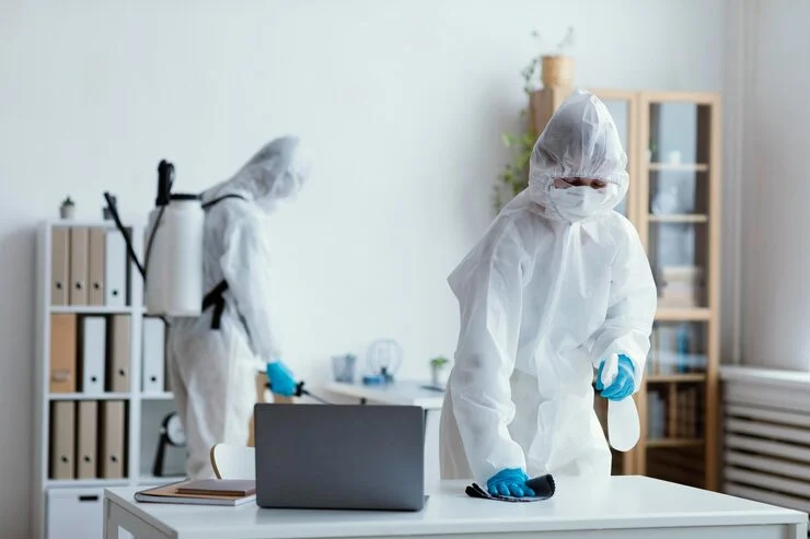 sanitização de ambientes