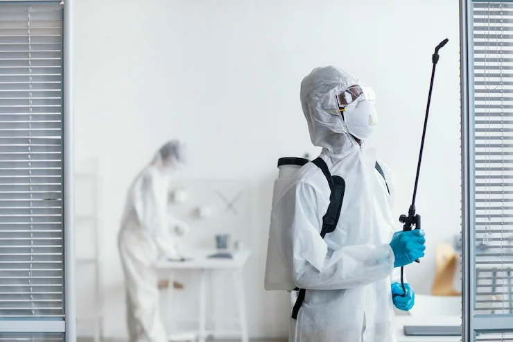 sanitização de ambientes